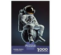 Rompecabezas para Adolescentes De 1000 Piezas Sitting on The Moon Rompecabezas para Adolescentes Juego Práctico Desafío Difícil Desafiante De Completar 70x50cm/1000pcs