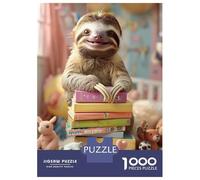 Rompecabezas para Adolescentes De 1000 Piezas Sloth in A Childrens Room Rompecabezas Juguetes DIY Alivia El Estrés Interacción Entre Padres E Hijos 38x26cm/1000pcs