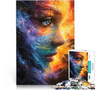 Rompecabezas para Adolescentes de 1000 Piezas Soberanía Cósmica Juguetes de Entretenimiento Familiar Gran Regalo para Juegos 52x38cm