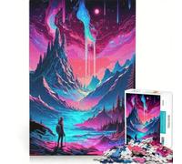 Rompecabezas para Adolescentes de 1000 Piezas: Solo en una fantasía, Juego Imposible, Regalo de cumpleaños, cumpleaños y Regalos 50x75cm