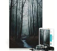 Rompecabezas para Adolescentes de 1000 Piezas Solo Entre los árboles - Juego Divertido y Estimulante para el Cerebro - Juego Relajante - Regalo de cumpleaños (50x75cm)