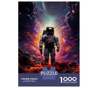 Rompecabezas para Adolescentes De 1000 Piezas Space Exploration Art Print Rompecabezas para Adultos Juegos Relajantes Decoración del Hogar 38x26cm/1000pcs