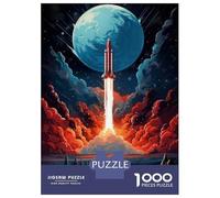 Rompecabezas para Adolescentes De 1000 Piezas Space Exploration Poster Rompecabezas para Adultos Juegos Divertidos Desafío Difícil Regalo De Cumpleaños, Regalos, 38x26cm/1000pcs