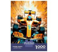Rompecabezas para Adolescentes De 1000 Piezas Speed Racing Sport Rompecabezas Juegos Familiares Carrera De Velocidad Manual Cumpleaños 38x26cm/1000pcs