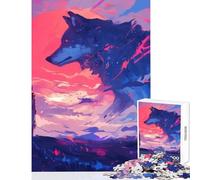 Rompecabezas para Adolescentes de 1000 Piezas Spirit of The Great Wolf Juguete Educativo Regalo de cumpleaños Juegos de relajación Interesante reducción del estrés tamaño 50x75cm