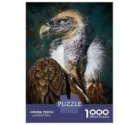 Rompecabezas para Adolescentes De 1000 Piezas Splatter Vulture Rompecabezas para Adultos Juego De Ingenio Decoración De Pared Difícil Y Desafiante 52x38cm/1000pcs
