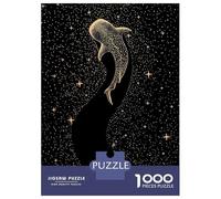 Rompecabezas para Adolescentes De 1000 Piezas Star Eater Dark Gold Rompecabezas para Adultos Juego De Ingenio Decoración De Pared Regalos para Reducir El Estrés 52x38cm/1000pcs