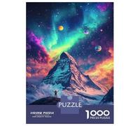 Rompecabezas para Adolescentes De 1000 Piezas Starry Peaks A Cosmic Ascent Rompecabezas para Adultos Juegos Relajantes Regalo De Cumpleaños Diversión En Casa Actividades, 52x38cm/1000pcs