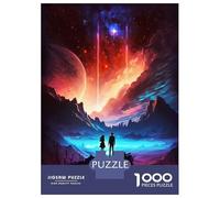 Rompecabezas para Adolescentes De 1000 Piezas Stars Crossed Lovers Rompecabezas para Adultos Juguete Decoración De Pared para Diversión Familiar Desafiante De Completar 52x38cm/1000pcs