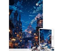Rompecabezas para Adolescentes de 1000 Piezas Steampunk City Juguetes antiestrés Regalos de cumpleaños Juegos relajantes difíciles y desafiantes tamaño 38x26cm