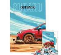 Rompecabezas para Adolescentes de 1000 Piezas Subaru Outback Off-Road Juego de ingenio Juguetes educativos Regalo de cumpleaños dificultad Alta (tamaño 38x52cm)