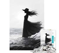 Rompecabezas para Adolescentes de 1000 Piezas Susurro del Viento Juego Familiar Juguetes adictivos para Cultivar la Paciencia un Gran Regalo Que Mejora la Memoria (tamaño 38x52cm)