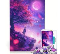 Rompecabezas para Adolescentes de 1000 Piezas Susurros a la luz de la Luna Juego Imposible desafío difícil cumpleaños 38x52cm