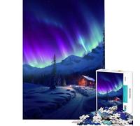 Rompecabezas para Adolescentes de 1000 Piezas Susurros de Invierno Juego desafiante Juguete Imposible Ideal para Parejas Regalo de cumpleaños (tamaño 38x26cm)