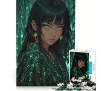 Rompecabezas para Adolescentes de 1000 Piezas Susurros del Reino de Jade Juego Interactivo Ideal para divertirse en Familia cumpleaños y Navidad 38x26cm