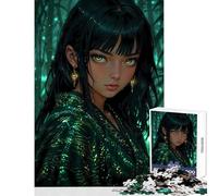 Rompecabezas para Adolescentes de 1000 Piezas Susurros del Reino de Jade Juguetes de Bricolaje Grandes Regalos y Juguetes Juegos Familiares Mejorar el Amor en Pareja Tamaño 38x26cm