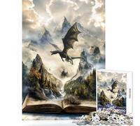 Rompecabezas para Adolescentes de 1000 Piezas The Chronicle of Legends Juguetes de Bricolaje Regalo de cumpleaños Juegos educativos Adecuado para decoración de Escritorio tamaño 38x52cm