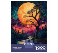 Rompecabezas para Adolescentes De 1000 Piezas The Dark Forest Rompecabezas para Adultos Juego Familiar Regalos para Mujeres Cumpleaños Y Navidad 52x38cm/1000pcs