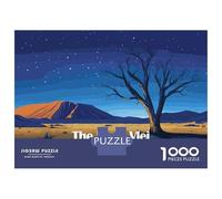 Rompecabezas para Adolescentes De 1000 Piezas The Dead Vlei Namibia Landscape Rompecabezas para Adultos Juguete Decoración De Pared Corte De Precisión para Cumpleaños, Navidad 70x50cm/1000pcs