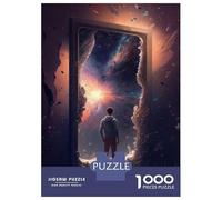 Rompecabezas para Adolescentes De 1000 Piezas The Door to The Unknown V2 Rompecabezas para Adultos Juegos Familiares Análisis Y Lógica Cumpleaños Y Navidad 38x26cm/1000pcs