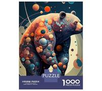 Rompecabezas para Adolescentes De 1000 Piezas The Friendly Bear Rompecabezas para Adultos Juegos Divertidos Decoración De Pared 70x50cm/1000pcs