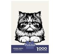 Rompecabezas para Adolescentes De 1000 Piezas The Persian Cat Rompecabezas para Adolescentes Juego Familiar Desafío Difícil Cumpleaños Y Navidad 38x26cm/1000pcs