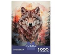 Rompecabezas para Adolescentes De 1000 Piezas The Wolf Palette Rompecabezas para Adultos Juguetes Antiestrés Regalo De Cumpleaños Cumpleaños 38x26cm/1000pcs