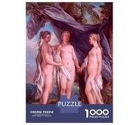 Rompecabezas para Adolescentes De 1000 Piezas Three Girls Rompecabezas Juguete Decoración De Pared Vacaciones En Casa Matar El Tiempo Desafío Educativo 52x38cm/1000pcs