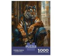Rompecabezas para Adolescentes De 1000 Piezas Tiger King The Rise of Tigra Rompecabezas para Adultos Juegos Relajantes Corte De Precisión Diversión En Casa Actividades, 52x38cm/1000pcs