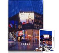 Rompecabezas para Adolescentes de 1000 Piezas, Tokio, Hermoso diseño, Juego, una Obra de Arte, Juguetes antiestrés, tamaño 50x75cm