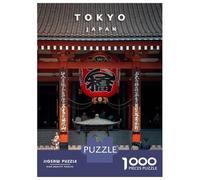 Rompecabezas para Adolescentes De 1000 Piezas Tokyo Asakusa Pray Rompecabezas para Adultos Juego Práctico Una Obra De Arte Cumpleaños 38x26cm/1000pcs