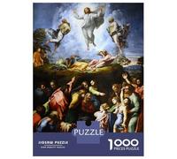 Rompecabezas para Adolescentes De 1000 Piezas Transfiguration by Raphael Rompecabezas para Adultos Juegos Relajantes Análisis Y Lógica Difícil Y Desafiante 52x38cm/1000pcs