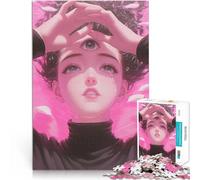 Rompecabezas para Adolescentes de 1000 Piezas Tristeza del Tercer Ojo Corte de precisión Cada Pieza es única: un desafiante y Divertido Juego Familiar 38x26cm