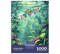 Rompecabezas para Adolescentes De 1000 Piezas Tropical Fish in Lush Waters Rompecabezas Juguetes Antiestrés Corte De Precisión Cumpleaños 52x38cm/1000pcs