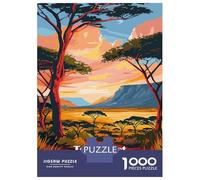 Rompecabezas para Adolescentes De 1000 Piezas Tsavo East National Park Kenya Art Rompecabezas para Adultos Juego Familiar Difícil Difícil Cumpleaños Y Navidad 52x38cm/1000pcs