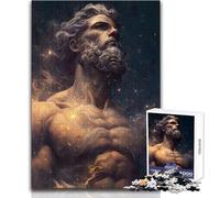 Rompecabezas para Adolescentes de 1000 Piezas: Un Dios y Las Estrellas, Juguetes, Juegos educativos, desafío difícil, Regalos de Amigo Secreto, tamaño 38x26cm