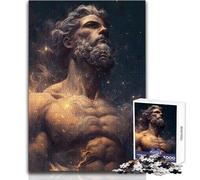 Rompecabezas para Adolescentes de 1000 Piezas: Un Dios y Las Estrellas, Juguetes, Juegos educativos, desafío difícil, Regalos de Amigo Secreto, tamaño 50x75cm