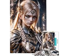 Rompecabezas para Adolescentes de 1000 Piezas Un Guerrero de Identidad desconocida Rompecabezas para Adultos Juego práctico para divertirse en Familia Difícil y desafiante (tamaño 38x26cm)