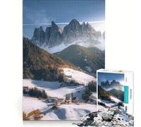 Rompecabezas para Adolescentes de 1000 Piezas Val Di Funes Juegos Divertidos Entrena tu Cerebro y Tus Manos Ideal para Decorar tu Escritorio 38x52cm