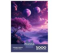 Rompecabezas para Adolescentes De 1000 Piezas Valley of Galaxy Landscape Rompecabezas para Adultos Juguetes De Bricolaje Análisis Y Lógica Regalo De Cumpleaños, Regalos, 38x26cm/1000pcs