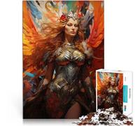 Rompecabezas para Adolescentes de 1000 Piezas Valquiria No7 Entrena tu Cerebro y Tus Manos con póster a Juego y Hoja de Trivia 75x50cm