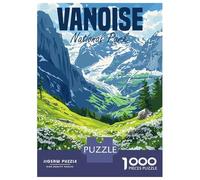 Rompecabezas para Adolescentes De 1000 Piezas Vanoise National Park Rompecabezas para Adultos Juguete Decoración De Pared Desafío Difícil 70x50cm/1000pcs