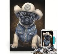 Rompecabezas para Adolescentes de 1000 Piezas Vaquero increíble Juegos educativos para divertirse en Familia Regalo de cumpleaños Regalos de Viaje 50x75cm