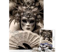 Rompecabezas para Adolescentes de 1000 Piezas Venecia Encantadora Juguete Educativo Regalo de Amigo Secreto Juego práctico Que fomenta el Amor Entre Parejas tamaño 38x52cm