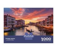 Rompecabezas para Adolescentes De 1000 Piezas Venice Italy Travel Guide Rompecabezas para Adolescentes Juegos Relajantes Carrera De Velocidad De Manos 52x38cm/1000pcs