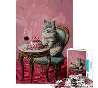 Rompecabezas para Adolescentes de 1000 Piezas ¡Vete a la Mierda! Difícil y desafiante Regalos para Mujeres Juegos Divertidos para Mayores de 14 años 50x75cm