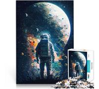Rompecabezas para Adolescentes de 1000 Piezas Viajero Espacial Juguetes Juegos Educativos Antiestrés Decoración del hogar 52x38cm
