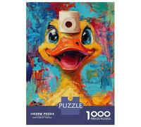 Rompecabezas para Adolescentes De 1000 Piezas Vibrant Duck Art Rompecabezas para Adultos Juego De Ingenio para Mejorar La Memoria Actividades Divertidas En Casa 52x38cm/1000pcs