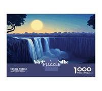 Rompecabezas para Adolescentes De 1000 Piezas Victoria Falls, ZimbabweZambia Rompecabezas para Adultos Juego De Ingenio Regalos para Mujeres Desafiante De Completar 70x50cm/1000pcs