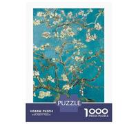 Rompecabezas para Adolescentes De 1000 Piezas Vincent Van Gogh Almond Blossom Painting Rompecabezas para Adultos Juegos Relajantes Análisis Y Lógica Cumpleaños 52x38cm/1000pcs